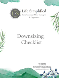 Downsizing Checklist